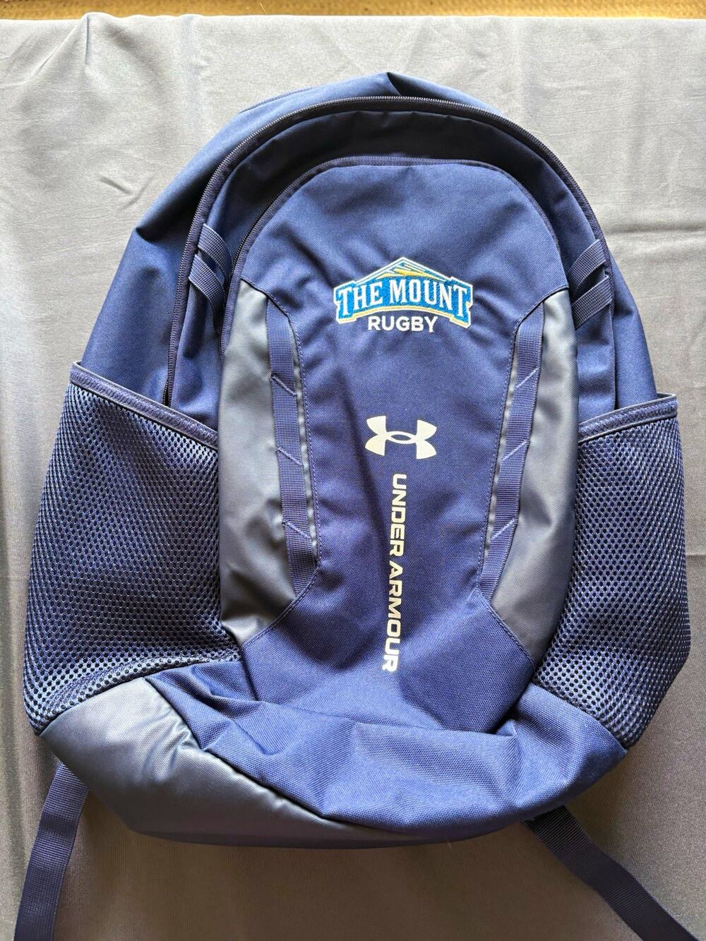 Under Armour Blue/Gray Backpack Mount St. Mary’s rugby